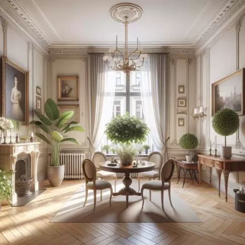 Klasyczne Wykończenie Mieszkania W Warszawie