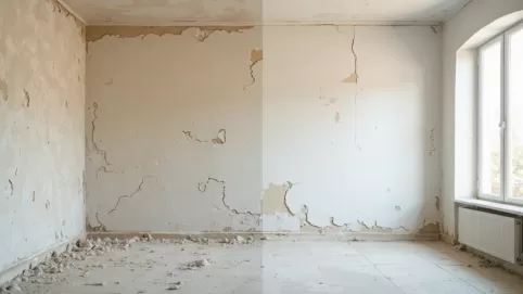 Wykończenie ścian wewnętrznych